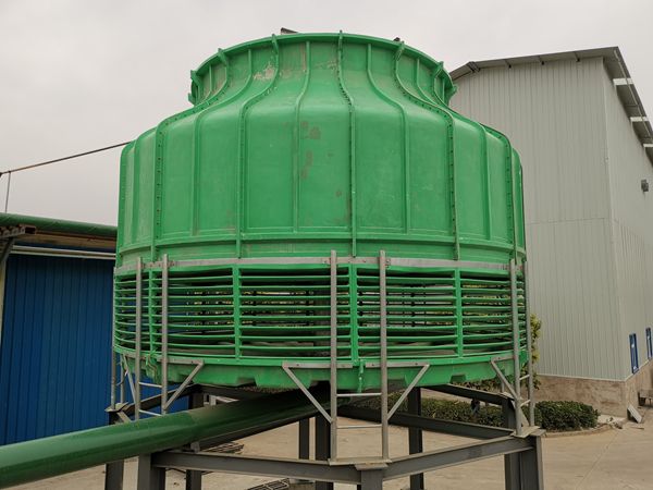 三门峡缘份多果汁有限公司的工业圆形350型冷却塔